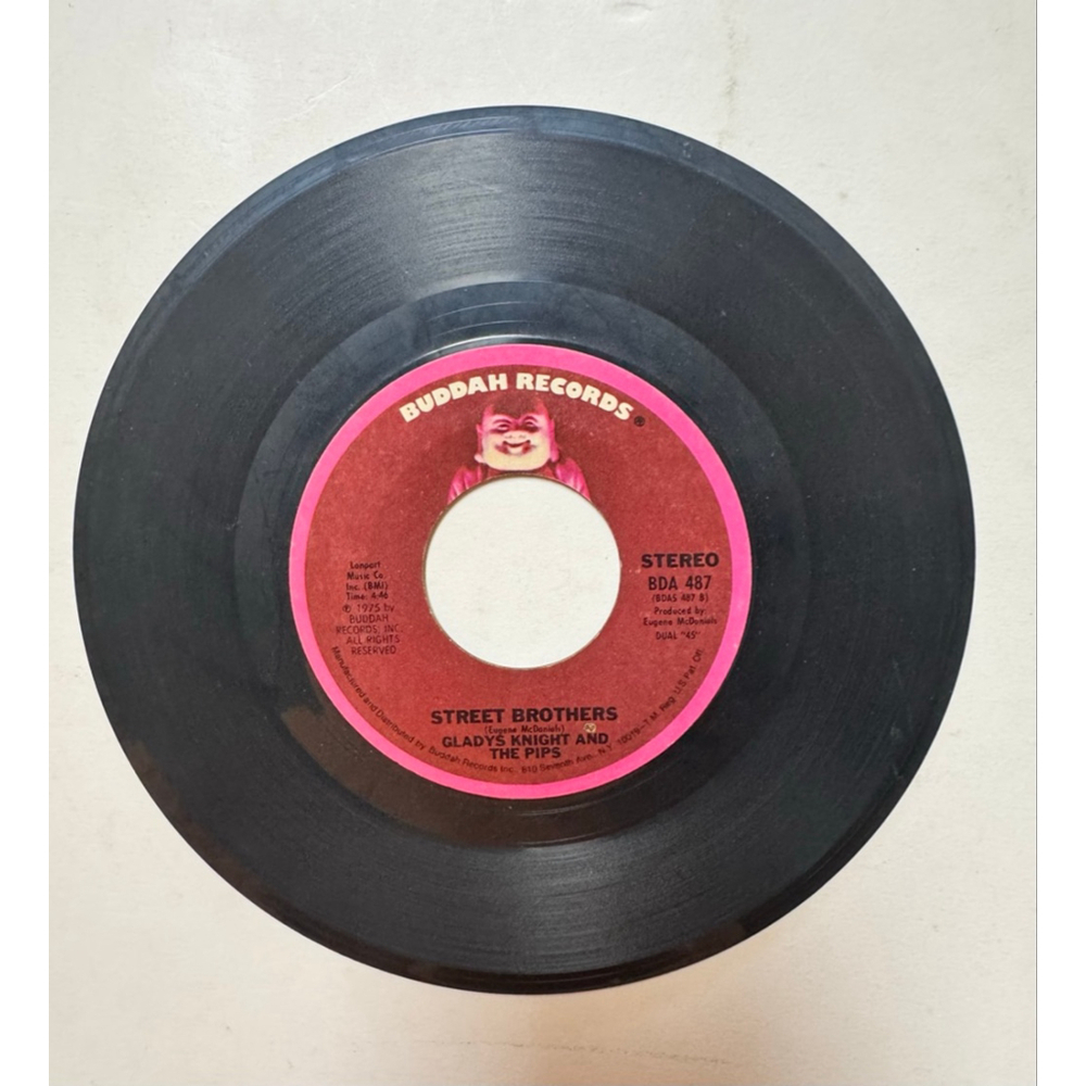 1975 Buddah Records 45 RPM Gladys Knight And The Pips “Money”